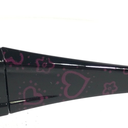 Miraflex Kids Fit Over Sunglasses Sun Shell 2 Col.HE Black Frames w Black Lenses - Picture 11 of 11
