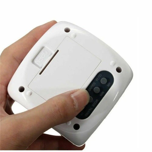 Time Digital LCD Display Temperature Clock LED Projection Voice Alarm Smart UK - Picture 10 of 26