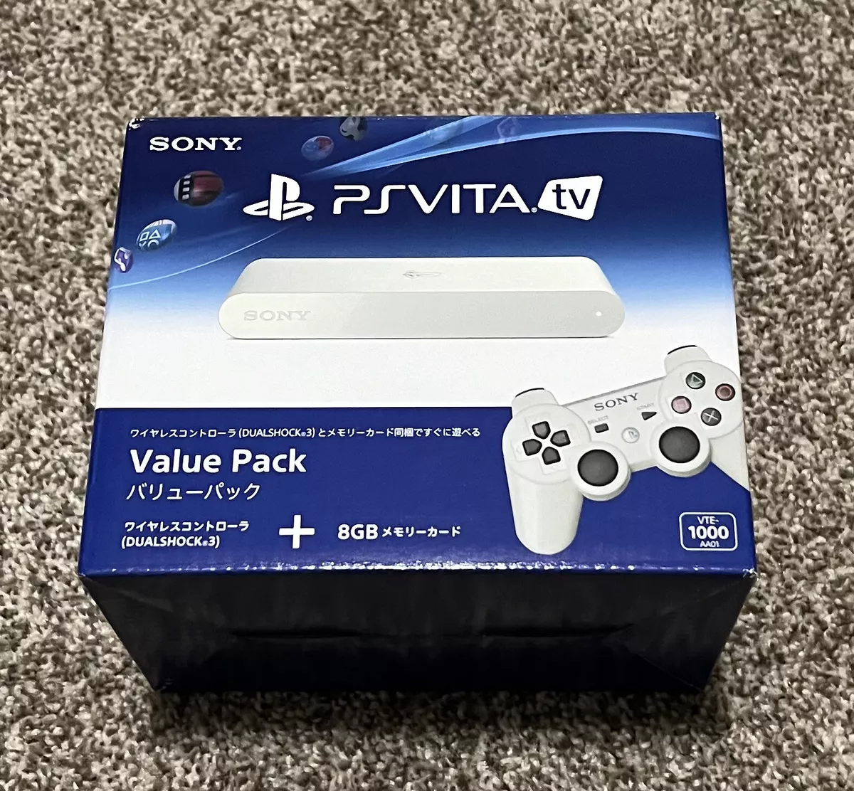 美品】PS Vita TV Value Pack （VTE-1000AA01）-