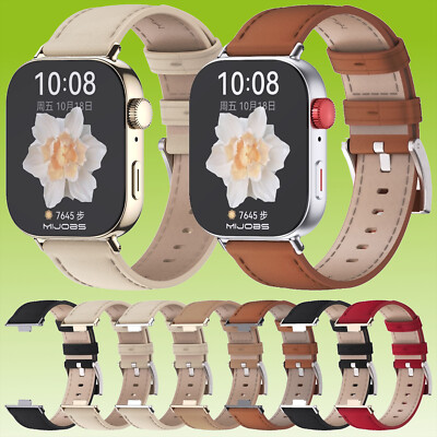 Smartwatch Armband Leder für Huawei Watch Fit 5 4 / Fit 5 4 Pro / 3 Uhr Design 