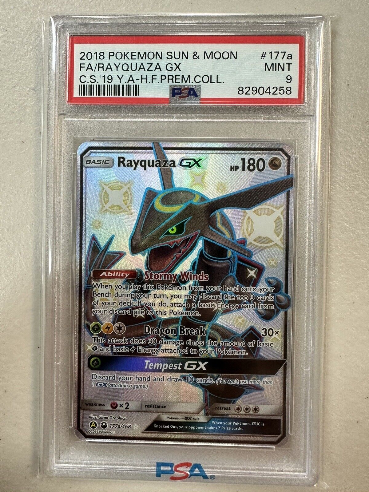 Rayquaza-GX (Shiny) - 177a/168