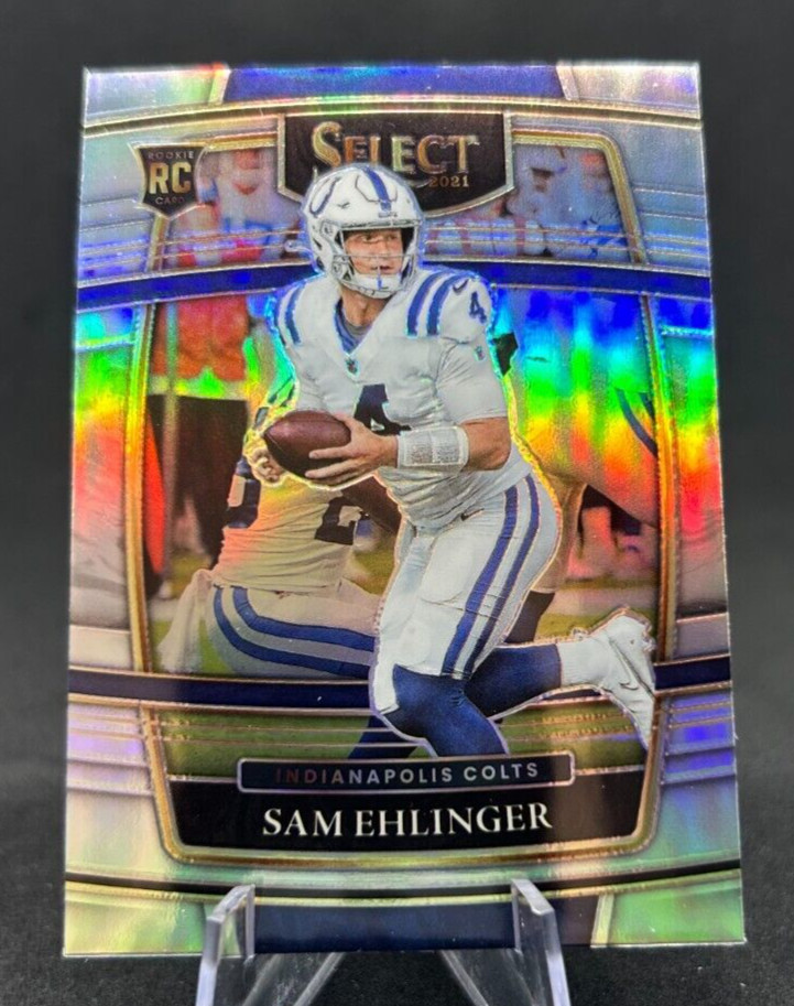 Sam Ehlinger 2021 NFL Panini Select Concourse Silver Prizm #98 Colts