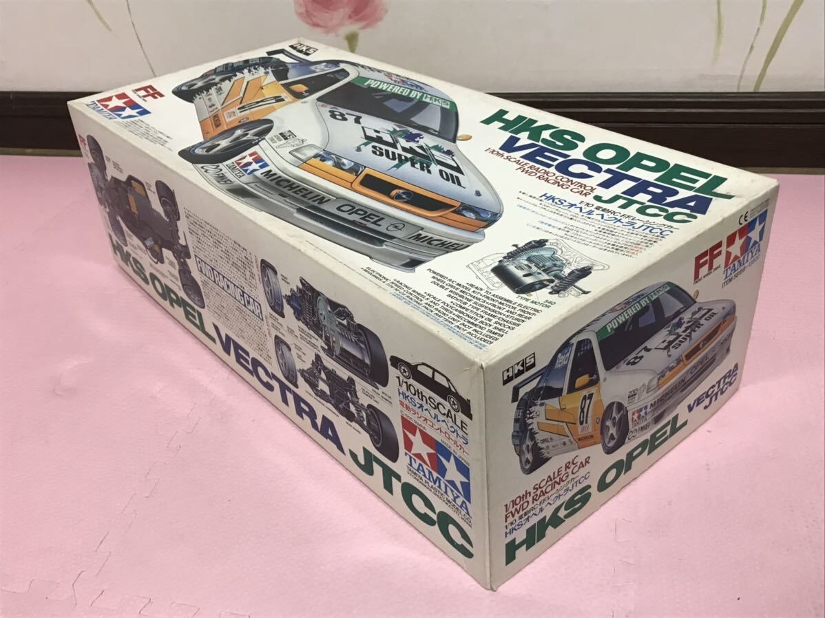HKS Opel Vectra 1/10 FFラジコンカーキット Tamiya 1/10 Scale HKS Opel Vectra JTCC (FF-03 chassis) 84228
