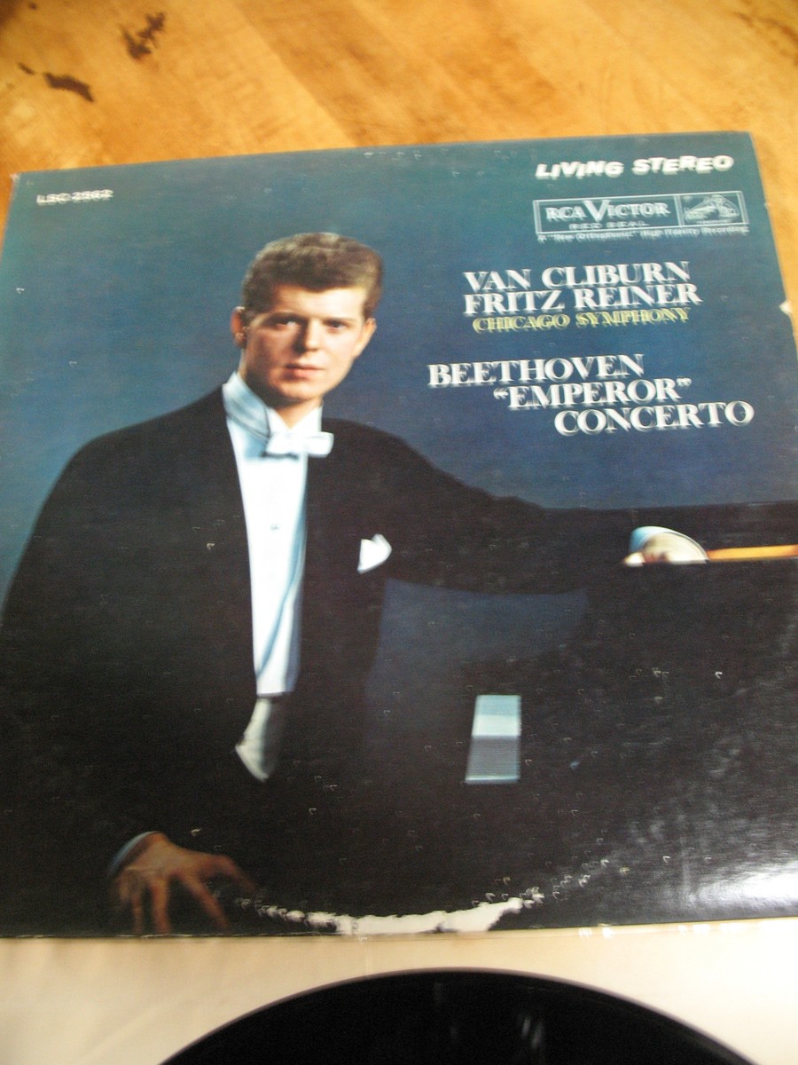 VAN CLIBURN FRITZ REINER BEETHOVEN EMPEROR CONCERTO RC LSC