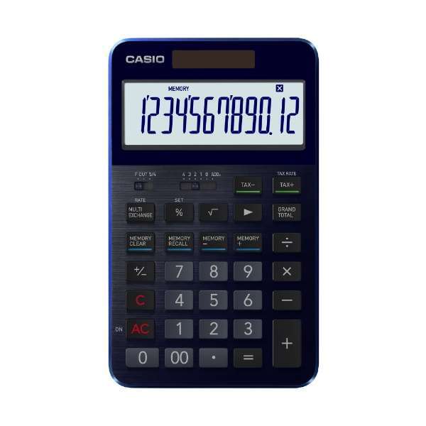 CASIO S100X-BU Premium Calculator Navy Hi-end Flagship SPCIAL ONE