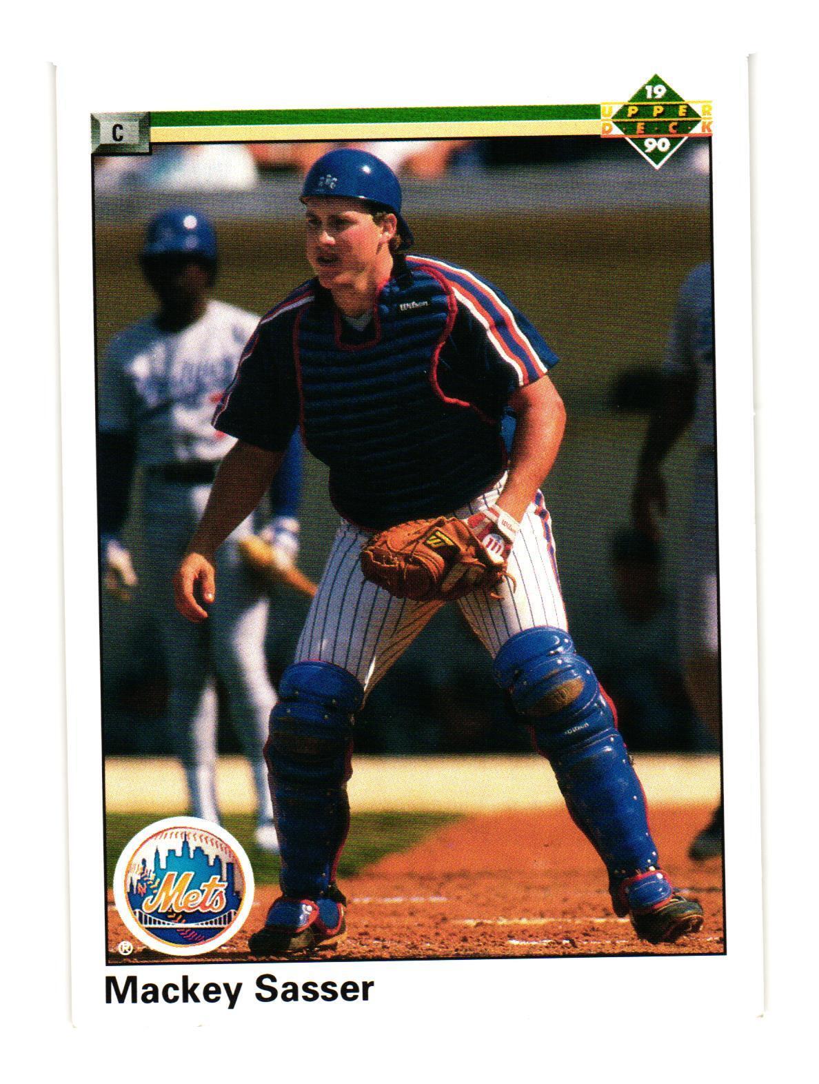 1990 Upper Deck #185b Mackey Sasser New York Mets