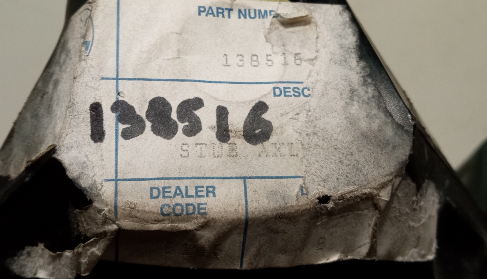 Ferrari 348 Wheel Bearing Steering Spindle Knuckle_138516_LH_Front_TB_TS_GENUINE