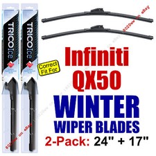WINTER Wipers 2pk Super-Premium fit 2014+ Infiniti QX50 QX-50 - 35240/170