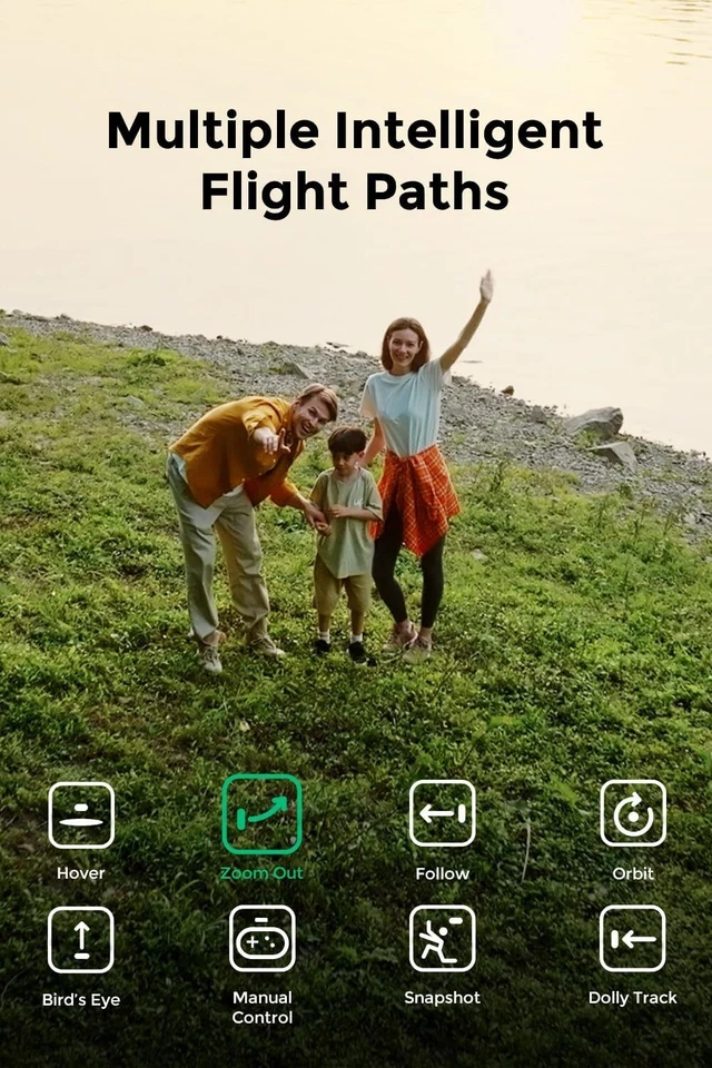 X1 Drone with Camera, Self-Flying Camera Drone with Follow Me Mode, Foldable Min - Image 4 of 4