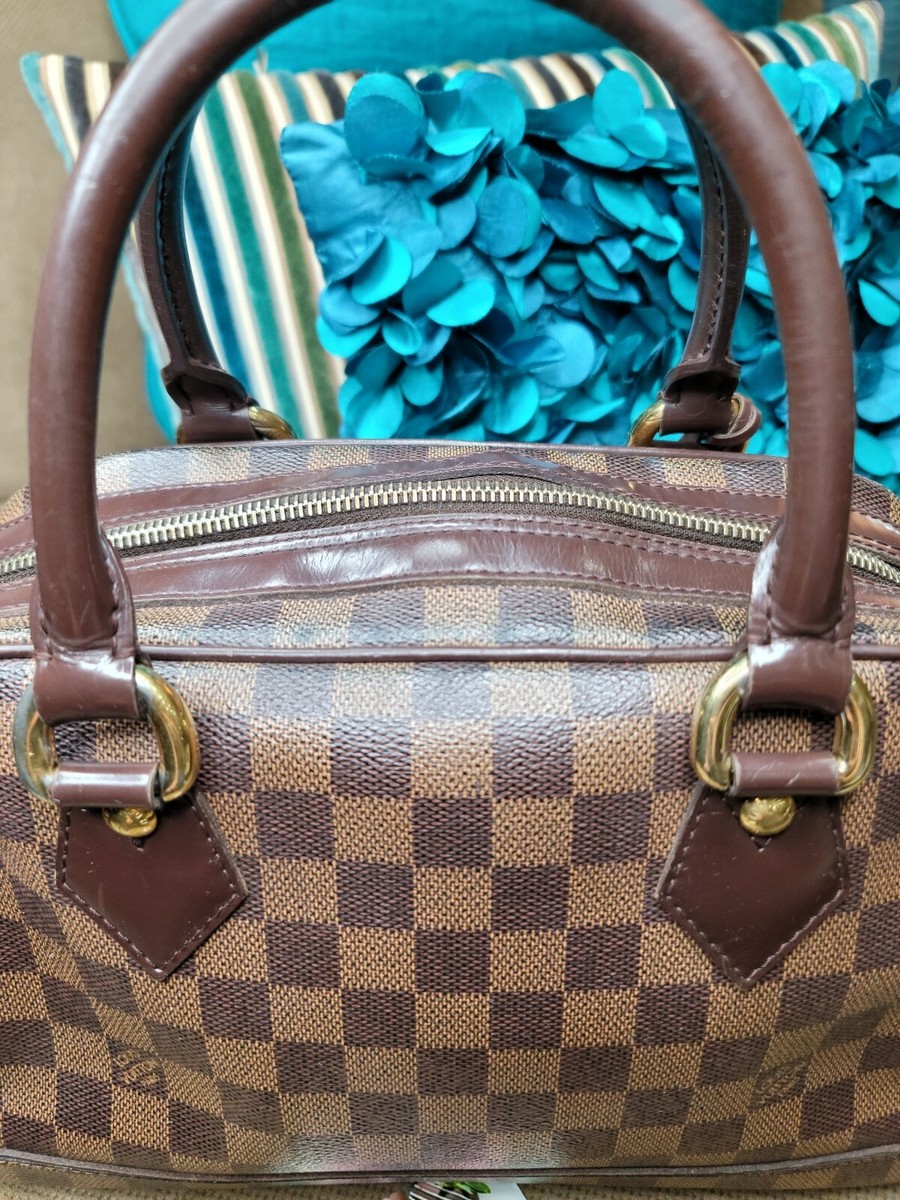 Louis Vuitton Duomo Damier Ebene Canvas Boston Handbag N60008 | eBay