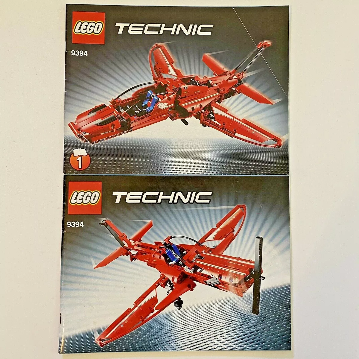 salt Række ud marts LEGO 9394 TECHNIC Red Jet Plane INSTRUCTION BOOKLET MANUAL ONLY No Bricks  or Box | eBay