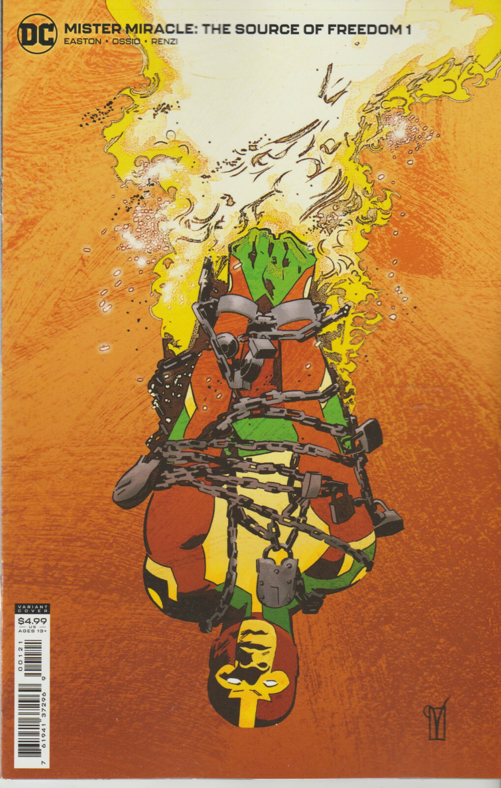 DC COMICS MISTER MIRACLE THE SOURCE OF FREEDOM #1 JULY 2021 VARIANT 1ST PRINT NM