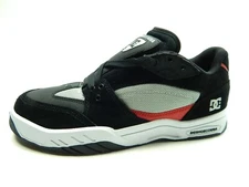 DC MASWELL GREY BLACK RED MEN SHOES SIZE 10.5