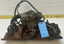 Used Oem Gm Intake Manifold W Carburetor 1975-1976 Chevy Novacamaro Wrm25
