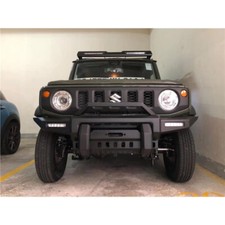 FRONT STEEL BUMPER WITH WINCH MOUNTING PLATE  AND LED LIGHT SUZUKI JIMNY 2018+
