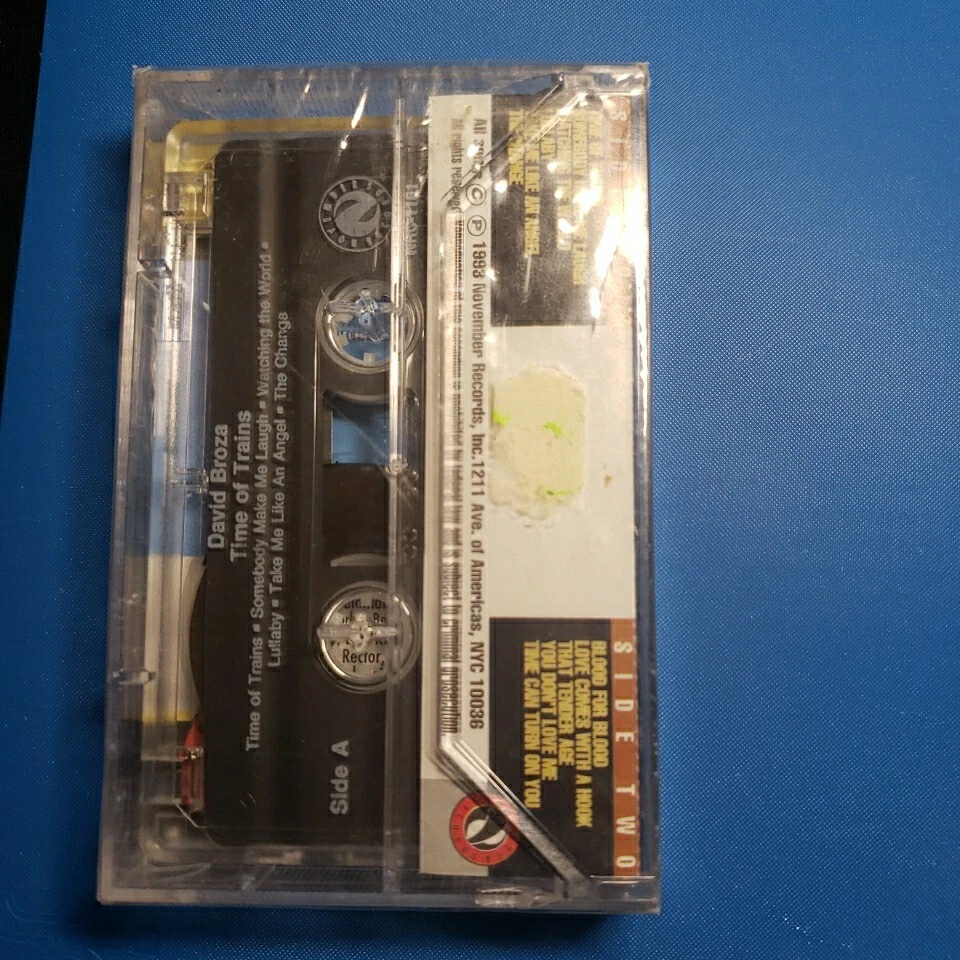 David Broza - Time Of Trains Cassette 1993 - Image 2 of 3