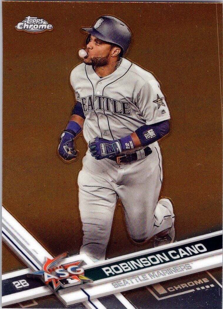 2017 Topps Chrome Update #HMT83 Robinson Cano AS Seattle Mariners