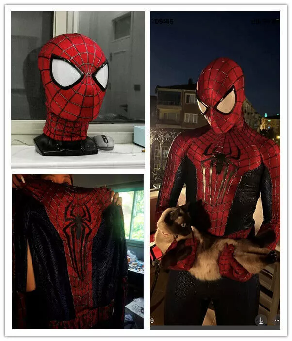 Amazing Spider-Man 2 Costume High Quality Polyester Stereo Coating