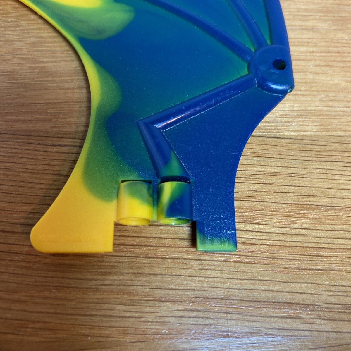 Lego 19x11 Dark Blue Dragon Wing 51342 57004 Marbled Bright Light