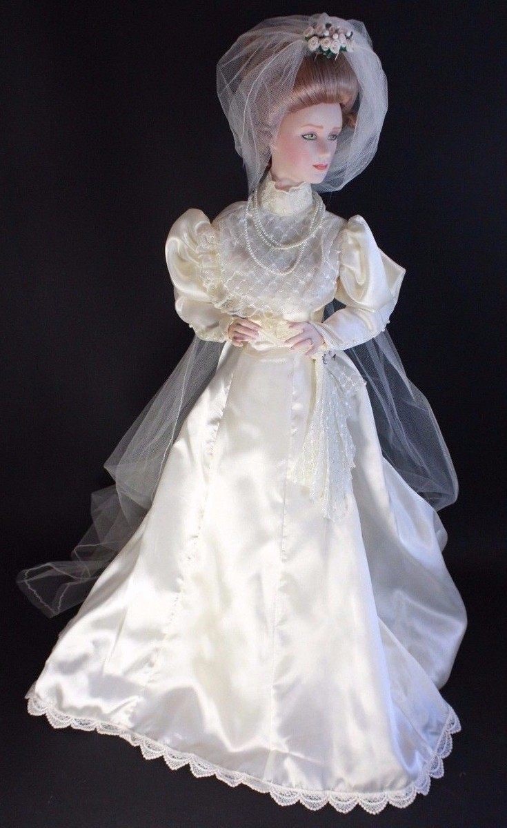 Franklin Mint Heirloom - Gibson Girls, Bride - 23
