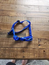 Dog Harness Nylon Small Blue