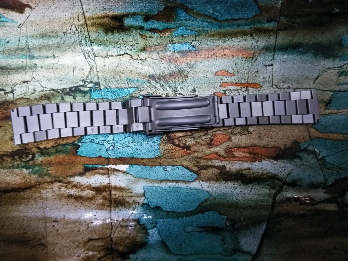 Tag Heuer Stainless Steel Band Ref 493 81 For Ca 1214 Models 18mm