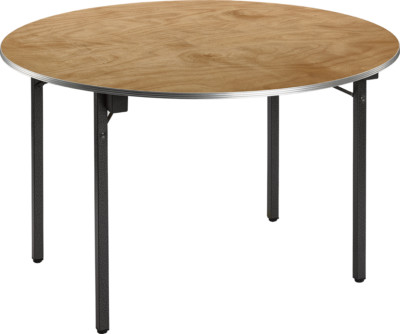 Optima Eco rund Ø 122 cm Klapptisch Banketttisch Veranstaltungstisch