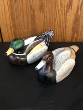 Pair Of Vintage Ceramic Ducks