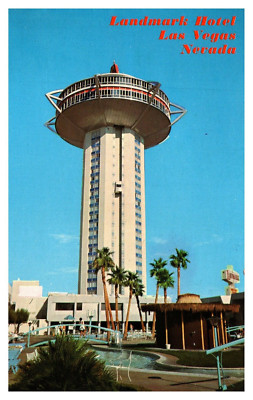 postcard Landmark Hotel Las Vegas Nevada A6854
