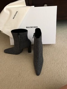 balenciaga block heel