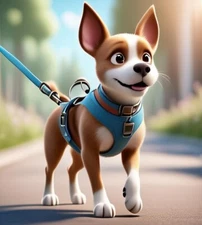 DoggieGear Dog Harness & Leash