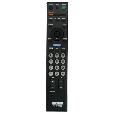 RM-YD014  Remote Control Fit for Sony TV KDL-40VL130 KDL-52XBR4 KDL-40XBR4