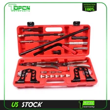 23PCS Valve Spring Compressor Stem Seal Installer Remover Tool OHV OHC Overhead