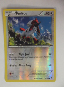 077PK087r - Furfrou- 87/106 - Flashfire - Uncommon Reverse *