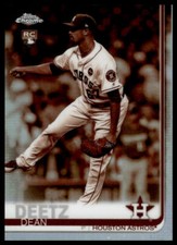 2019 Topps Chrome #79 Dean Deetz Sepia Refractor Houston Astros
