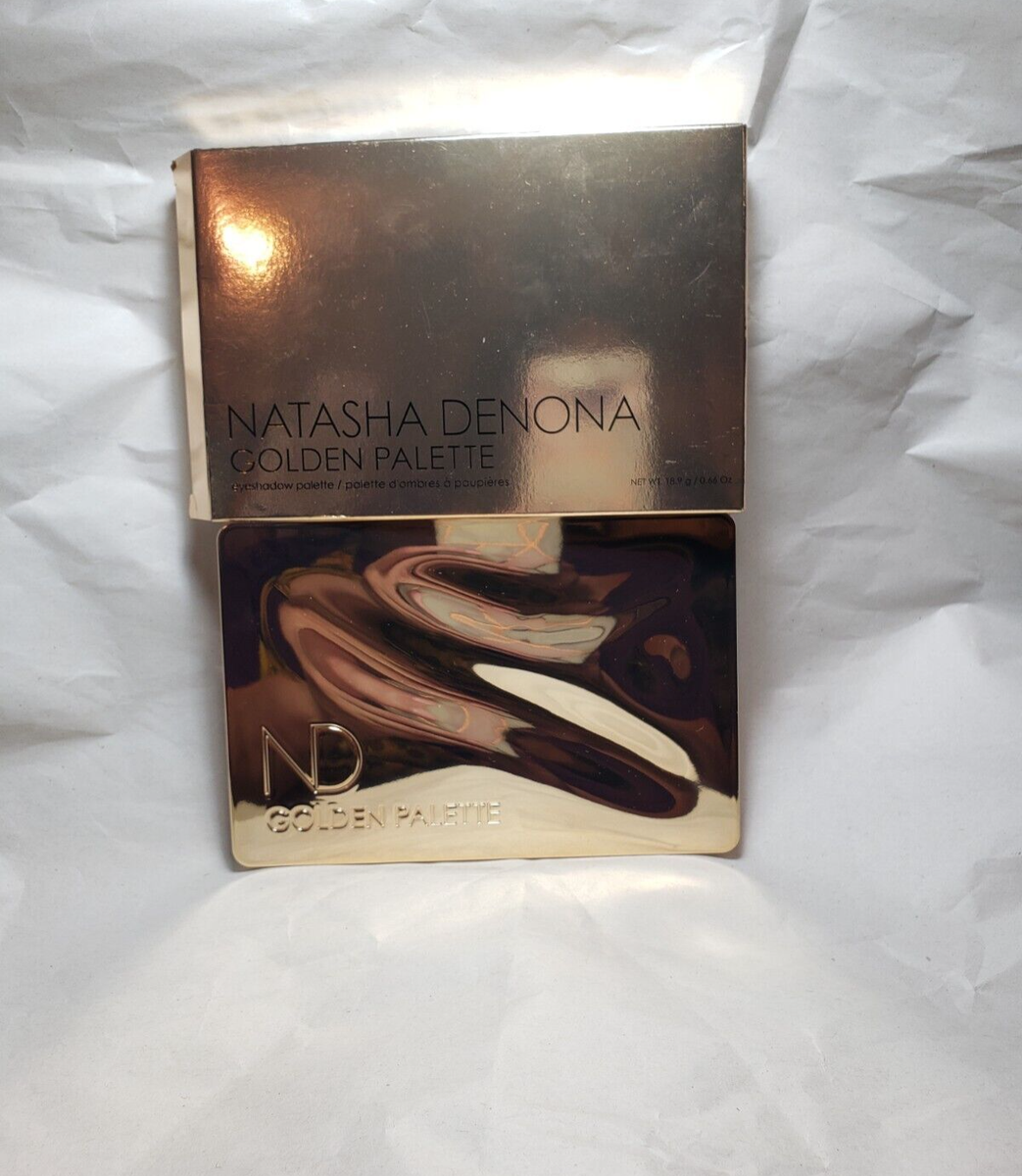 Natasha Denona GOLDEN EYESHADOW PALETTE Full Size New In Box Natasha Denona GOLDEN EYESHADOW PALETTE Full Size New In Box