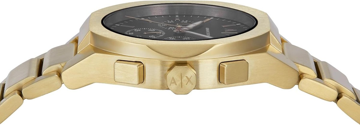 A|X Armani Exchange] Watch Raphael AX4180 Men's Gold | eBay