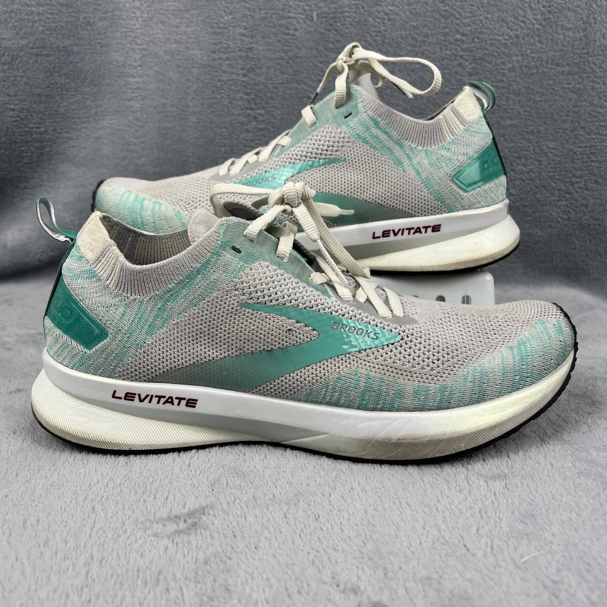 Brooks Levitate 4 Running Shoes Women 8 B Antarctica Atlantis Teal
