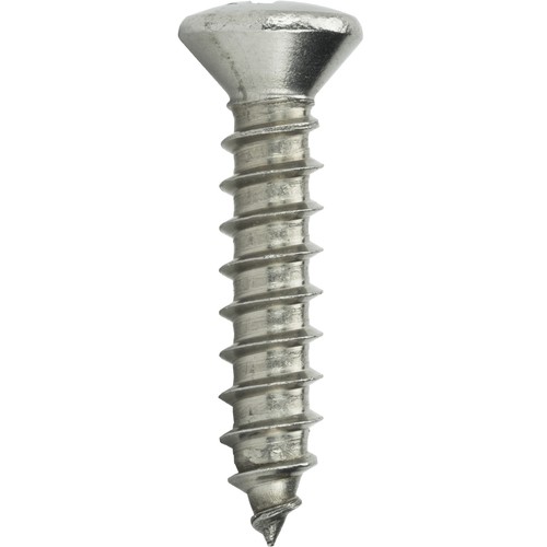 #12 Self Tapping Sheet Metal Screws Phillips Oval Head Stainless Steel All Sizes - 第 5/76 張圖片