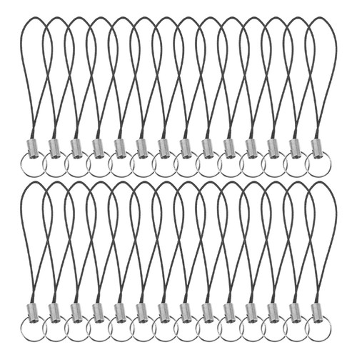 200 Pcs Handyriemen Schlüsselbund Lanyard Seil Zum Aufhängen Von Mobiltelefonen - Zdjęcie 3 z 12