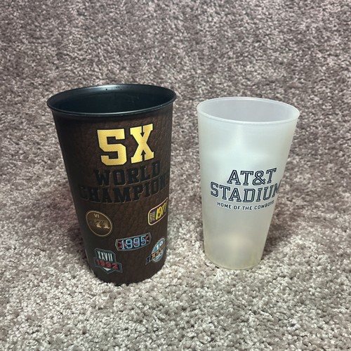 NFL Dallas Cowboys Souvenir cup collection - Lot Of 10 Cups - Picture 7 of 11