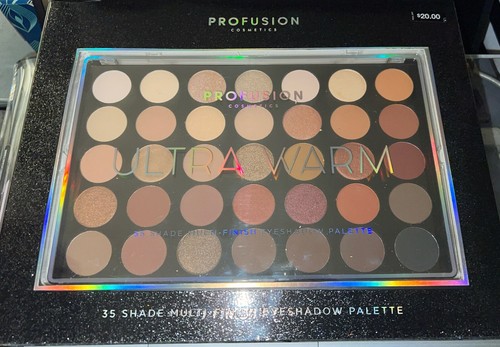 Profusion Cosmetics ~ ULTRA WARM ~ 35 Shade Multi-finish Eyeshadow Palette BNIB - 第 9/15 張圖片