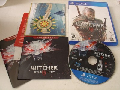 The Witcher 3 Wild Hunt (PlayStation 4, 2015) Complete CIB Mint Fast Ship