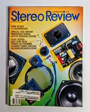 Vtg Stereo Review Magazine September 1989 Loudspeaker Test Reports Hi-Fi Gear