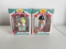 Precious Moments Christmas Ornaments 1995 , 1996 Home For The Holidays