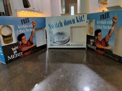 Merit Promo Lot   Lighter & 2 Keychains (All Unopened Boxes)