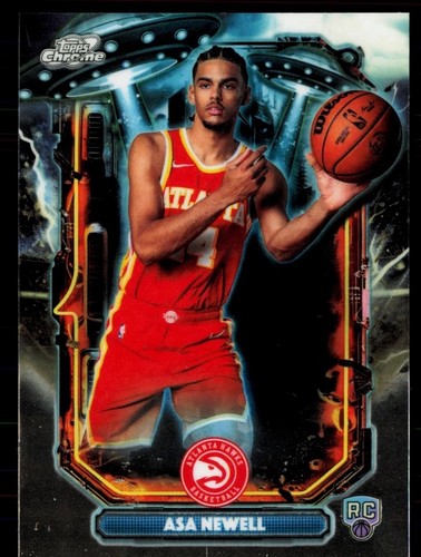 NBA 2025-26 Topps Cosmic Chrome Extraterrestrial Talent Asa Newell RC ET-20