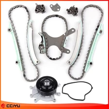 4.7L Timing Chain Kit Gears+Oil+Water Pump for 99-08 Ram 1500 2500 Durango Jeep