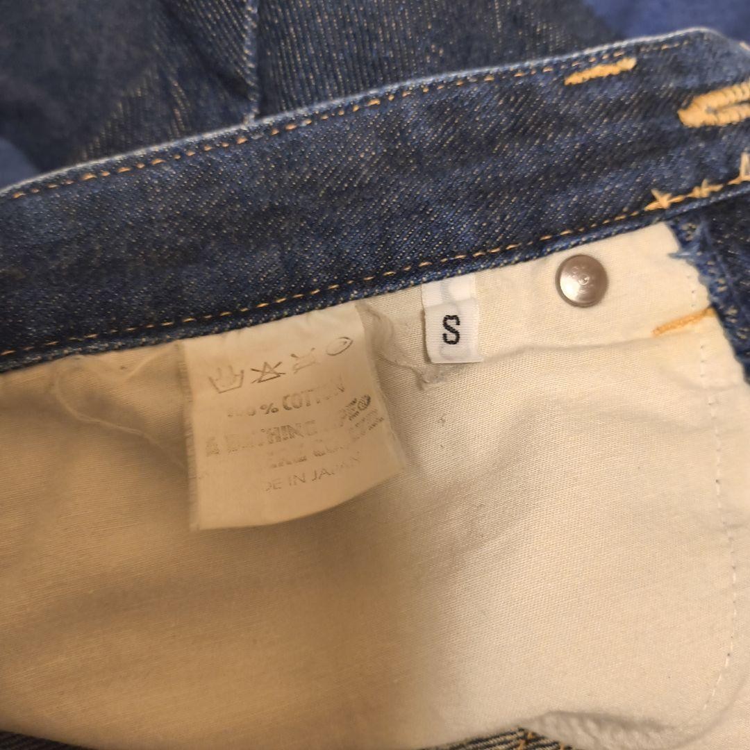 A BATHING APE Straight Denim Pants Jeans Blue SW 78cm Inseam 68cm BA0226236 thumbnail 4