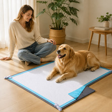 Silicone Cat Litter Mat - Foldable, Anti-Slip, Waterproof Pet Mat
